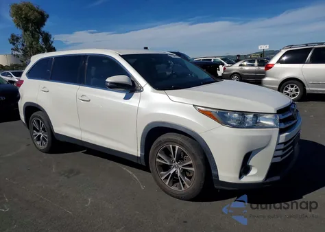 2019 Toyota Highlander Le from USA, damaged, VIN 5TDZZRFH3KS354853